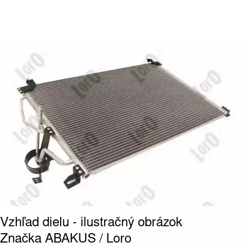 Chladiče klimatizácie 5527K8C1 /POLCAR/ - obr. 5