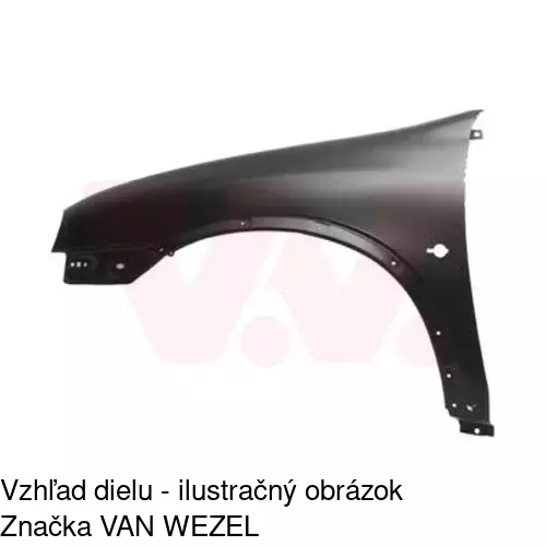 Predný blatník 5555011J /POLCAR/ - obr. 1
