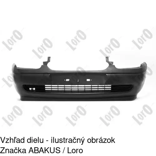 Predný nárazník 555507-5 /POLCAR/ - obr. 1