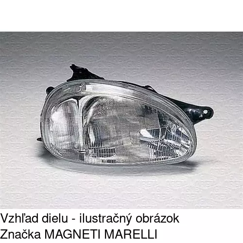 Hlavný reflektor 5555098E /POLCAR/ - obr. 3