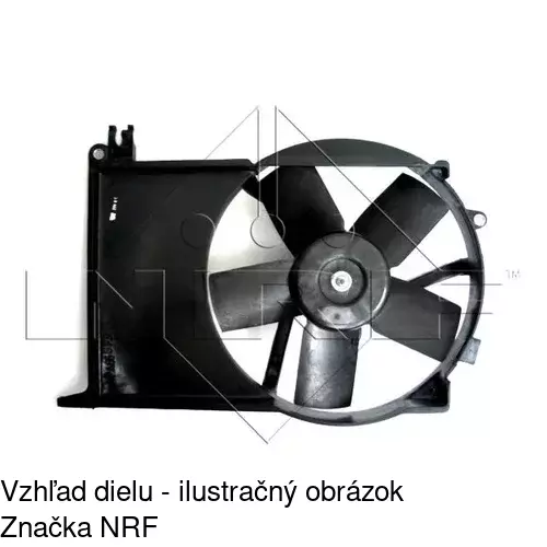 Ventilátory chladičov 555523W3 /POLCAR/ - obr. 1