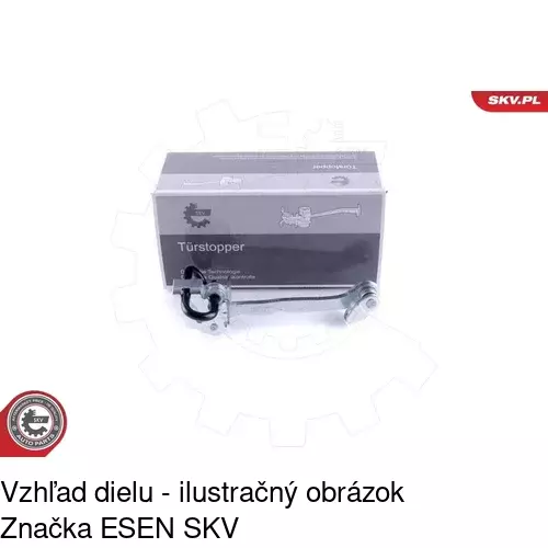 Doraz dverí 5556Z-31 /POLCAR/ - obr. 1