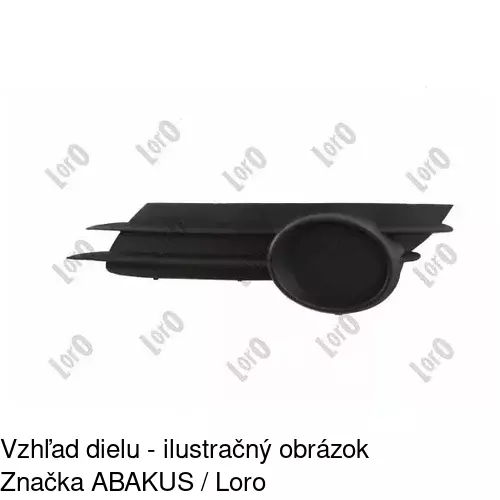 Kryt v nárazníku 555827-1 /POLCAR/ - obr. 1