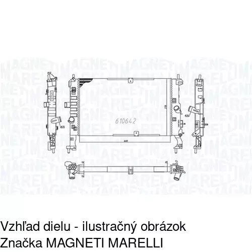 Chladiče vody 555908A3 /POLCAR/ - obr. 1