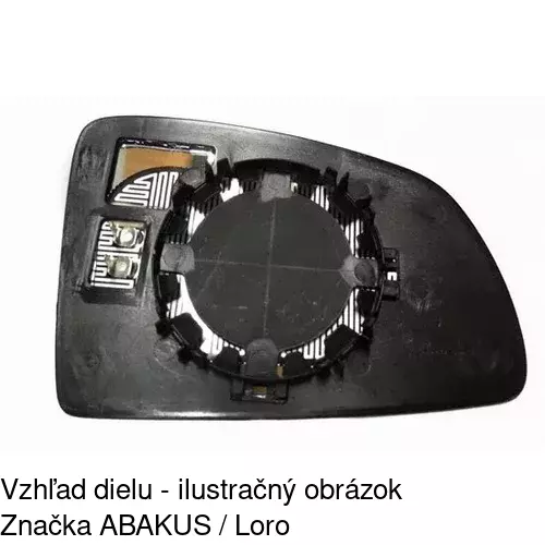 Vonkajšie zrkadlo 5559514M /POLCAR/ - obr. 1