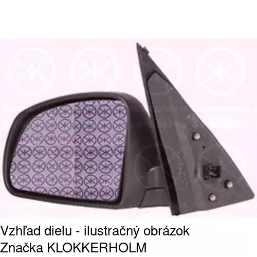 Vonkajšie zrkadlo 5559514M /POLCAR/ - obr. 3