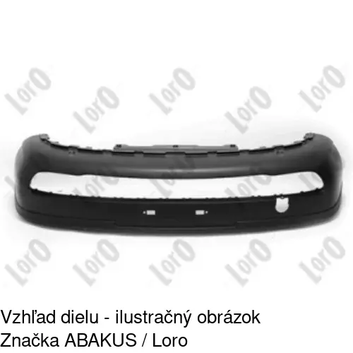 Hmlové svetlo - predné 556029-E /POLCAR/ - obr. 3