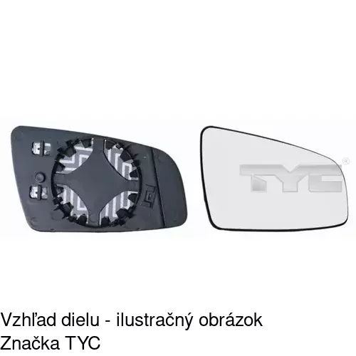 Vonkajšie zrkadlo 5561514M /POLCAR/ - obr. 4