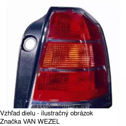Zadné svetlo 556188-E /POLCAR/ - obr. 5