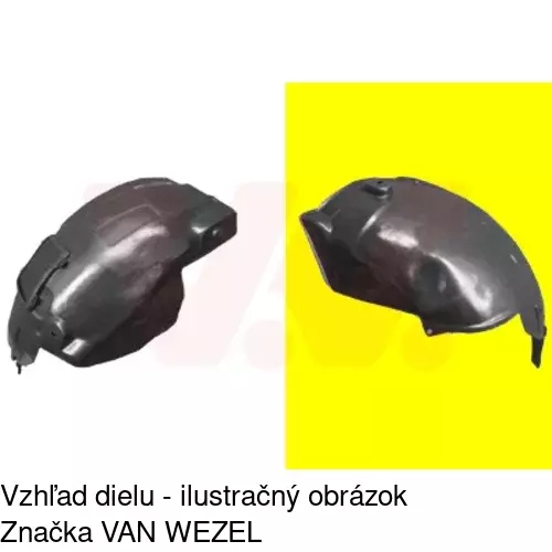 Podblatník (plast) 5561FL2T /POLCAR/ - obr. 1