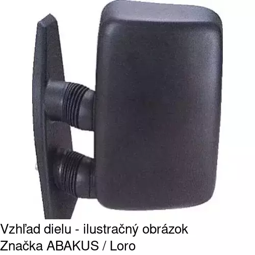 Vonkajšie zrkadlo 570151-M /POLCAR/ - obr. 4