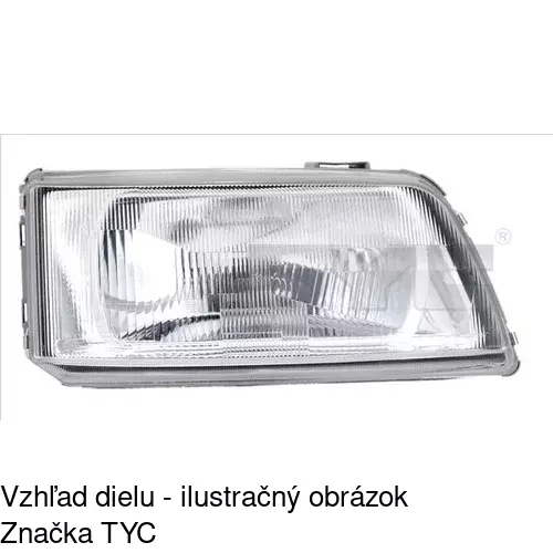 Hlavný reflektor POLCAR 5702092E