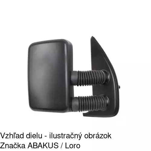 Vonkajšie zrkadlo 5702522M /POLCAR/ - obr. 4
