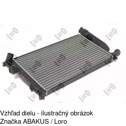 Chladiče vody 570708A6 /POLCAR/ - obr. 3