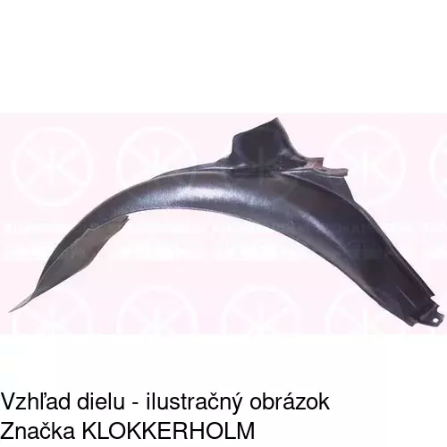 Podblatník (plast) POLCAR 5707FP4T