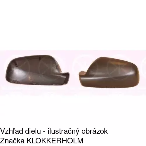 Rám vonkajšieho zrkadla 571055TM /POLCAR/ - obr. 1