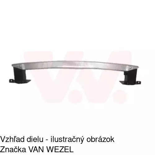 Výstuha nárazníka 571207-4 /POLCAR/ - obr. 1