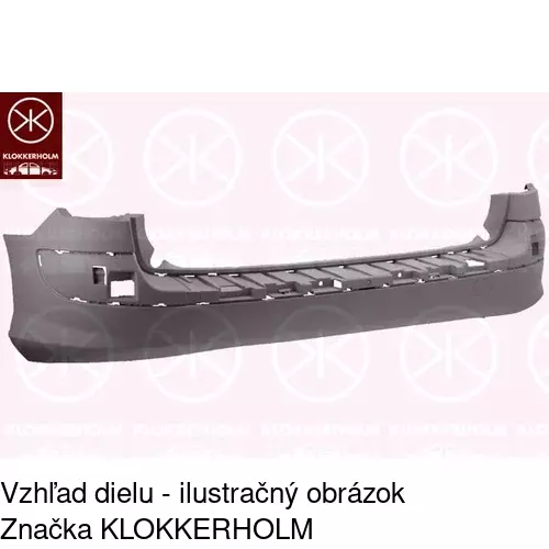 Zadný nárazník POLCAR 571296-1
