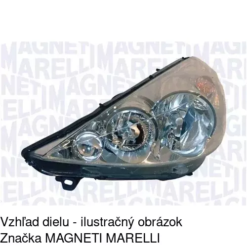 Hlavný reflektor 572009-U /POLCAR/ - obr. 3