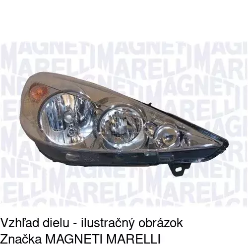 Hlavný reflektor 5720100E /POLCAR/ - obr. 3