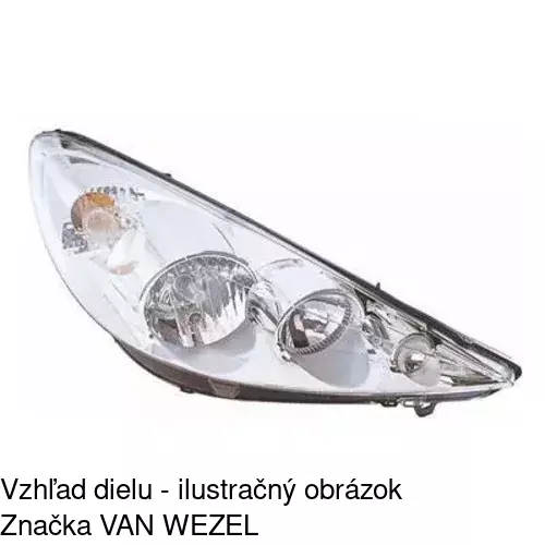 Hlavný reflektor 5720100E /POLCAR/ - obr. 5
