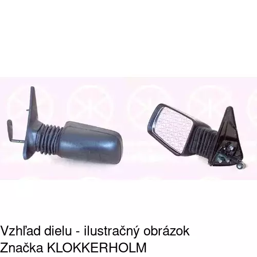 Vonkajšie zrkadlo 5722511M /POLCAR/ - obr. 3