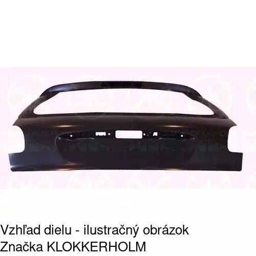 Kryt batožinového priestoru 572395 /POLCAR/