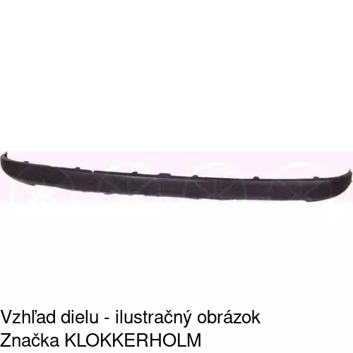 Lišta nárazníka POLCAR 57239615