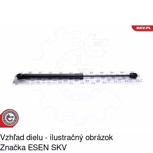 Plynová pružina 5723AB2 /POLCAR/ - obr. 1