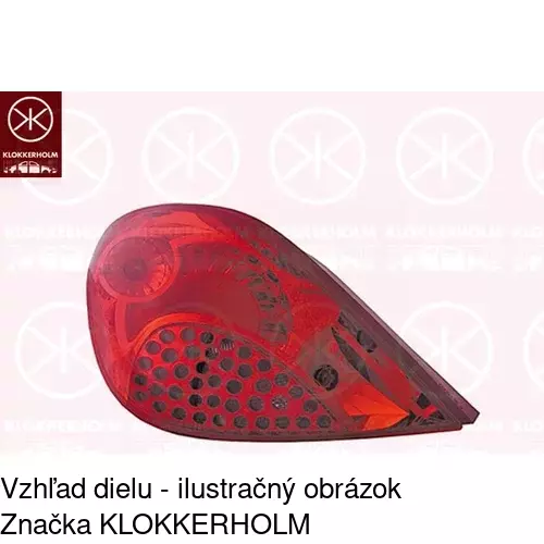 Zadné svetlo 5724872T /POLCAR/