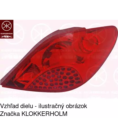 Zadné svetlo 572488-T /POLCAR/ - obr. 2