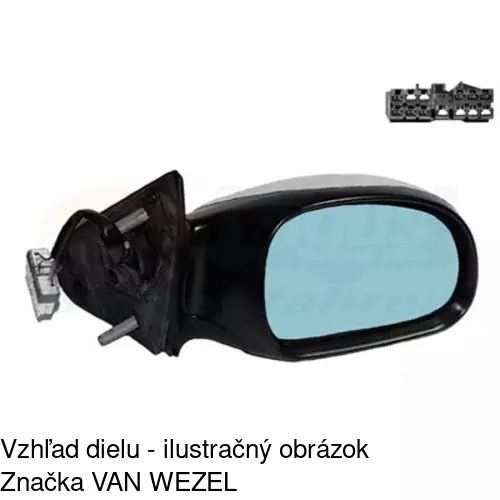 Vonkajšie zrkadlo 5746524E /POLCAR/ - obr. 3