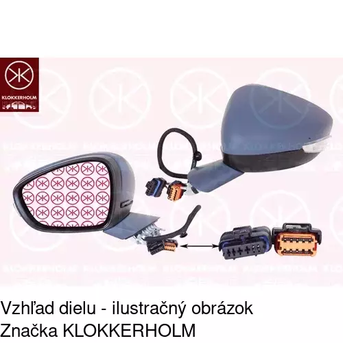 Vonkajšie zrkadlo 5756516M /POLCAR/ - obr. 1