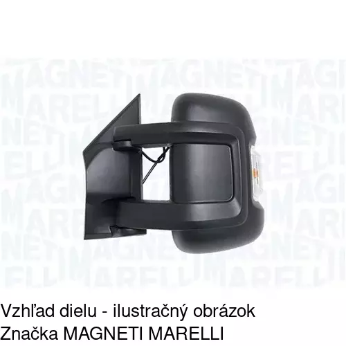 Vonkajšie zrkadlo 5770516NM /POLCAR/ - obr. 3