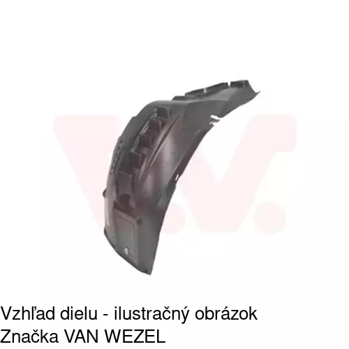 Podblatník (plast) 5770FP-2 /POLCAR/ - obr. 1