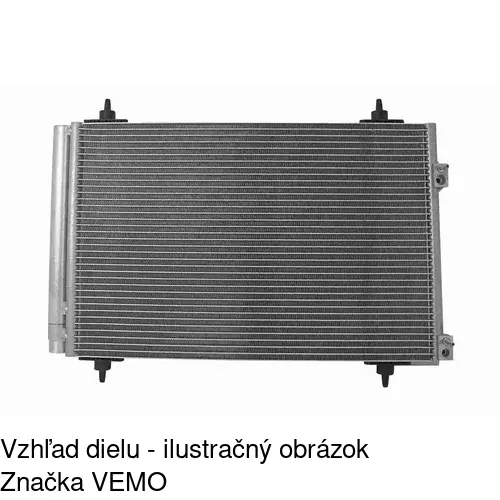 Chladiče klimatizácie 5780K8C1S /POLCAR/ - obr. 1