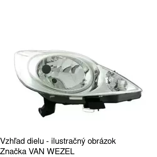 Hlavný reflektor 57A210-E /POLCAR/ - obr. 3