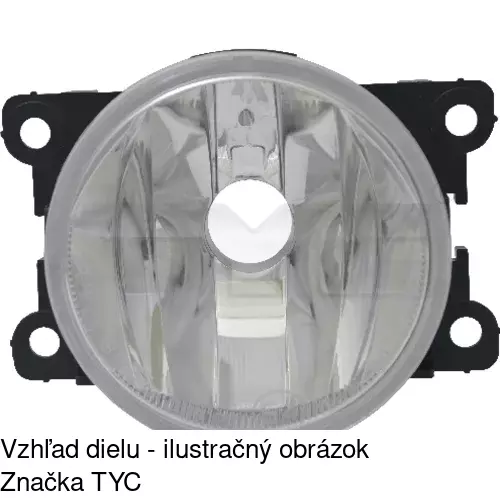 Hmlové svetlo - predné POLCAR 57B1290E