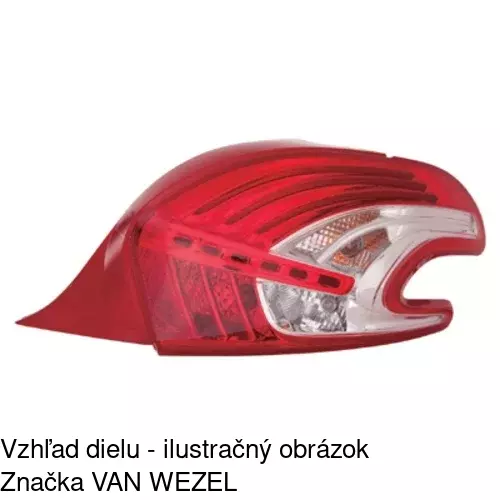 Zadné svetlo 57B188-E /POLCAR/ - obr. 3