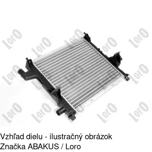 Chladiče vody 600408-2 /POLCAR/ - obr. 1