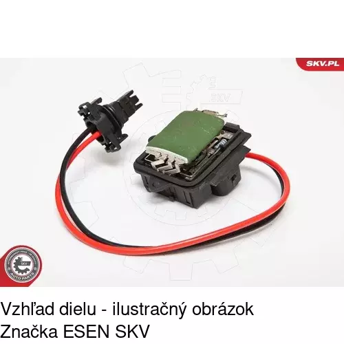 Ovládače klimatizácie 6007KST-7 /POLCAR/ - obr. 3