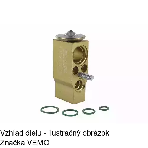 Expanzný ventil 6007KZ-2 /POLCAR/ - obr. 1