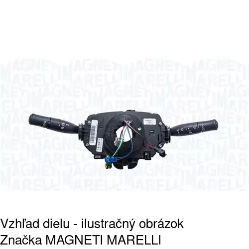 Združený prepínač POLCAR 6012PZ-1