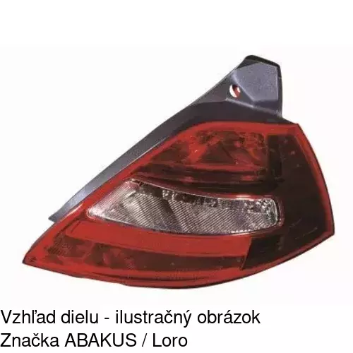 Zadné svetlo POLCAR 601388-V