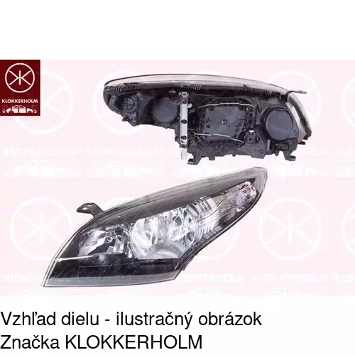 Hlavný reflektor POLCAR 6014096E