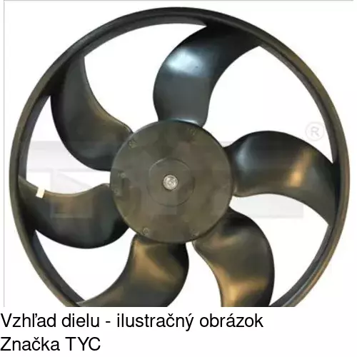 Ventilátory chladičov 601523W1 /POLCAR/ - obr. 4