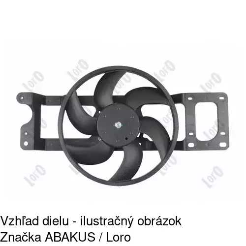 Ventilátory chladičov 601523W2 /POLCAR/ - obr. 5