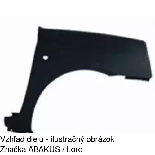 Predný blatník 601602-J /POLCAR/ - obr. 1
