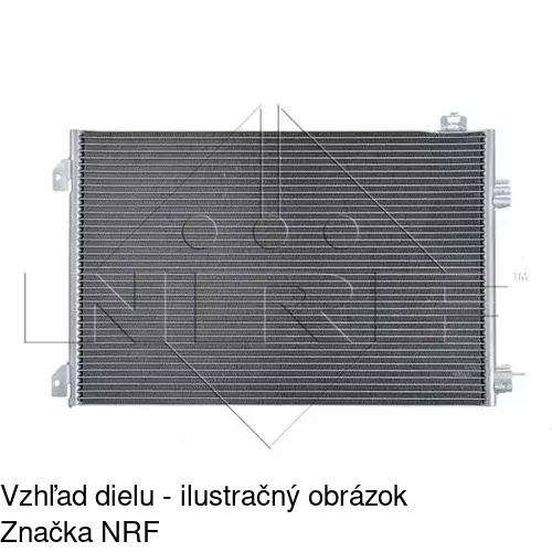 Chladiče klimatizácie 6016K8C2 /POLCAR/ - obr. 2