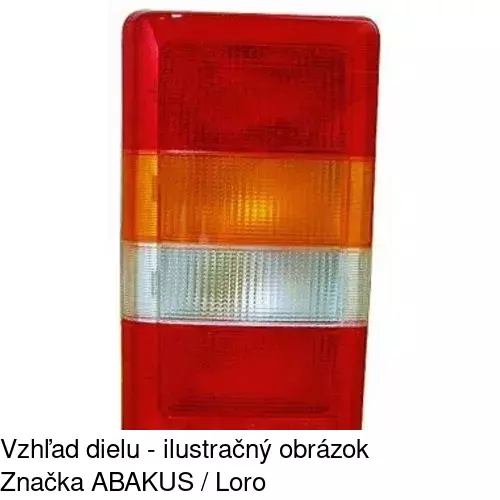 Zadné svetlo POLCAR 602288-V